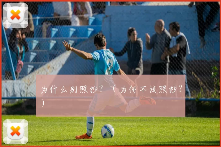 为什么别照抄？（为何不该照抄？）