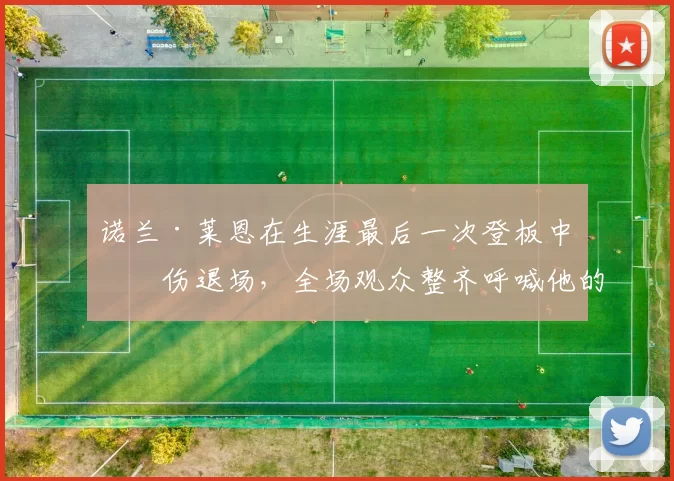 诺兰·莱恩在生涯最后一次登板中因伤退场，全场观众整齐呼喊他的名字